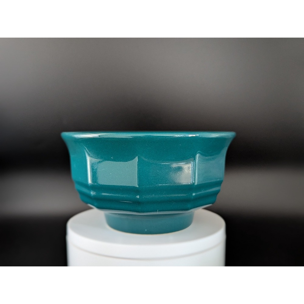 Pfaltzgraff Hunter Green Stoneware Berry Dessert Sauce Bowl USA Vintage